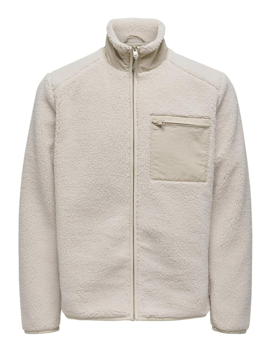 ONLY & SONS Erkek Onsdallas Sherpa Mont OTW Vd Polar Ceket