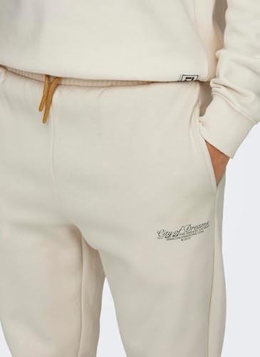 Only & Sons Erkek Onsrıley Beli Bağcıklı Paçası Lastikli Pamuklu Eşofman Altı 22030142