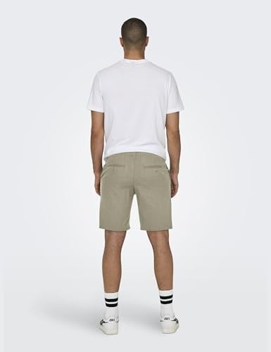 Only & Sons ONSLEO LINEN MIX 0048 SHORTS Şort Erkek