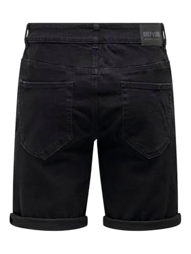 Only & Sons ONSPLY BLKD 9041 PIM DNM SHORTS Şort Erkek