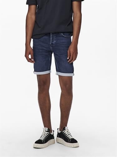 Only & Sons ONSPLY LIFE REG D BLUE JOG PK 8582 NOOS Kot Şort Erkek