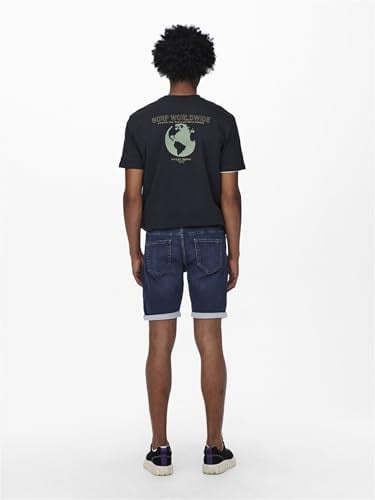 Only & Sons ONSPLY LIFE REG D BLUE JOG PK 8582 NOOS Kot Şort Erkek