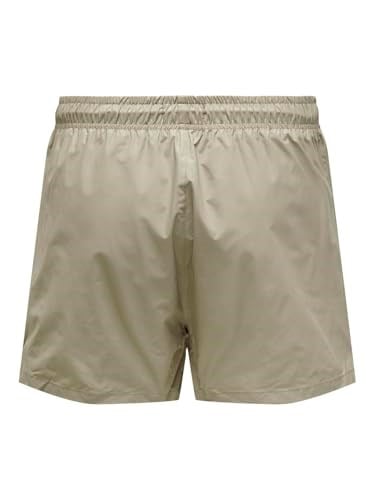 Only & Sons ONSTED LIFE SWIM SHORT SOLID PIPING Tek Parça Mayo Erkek