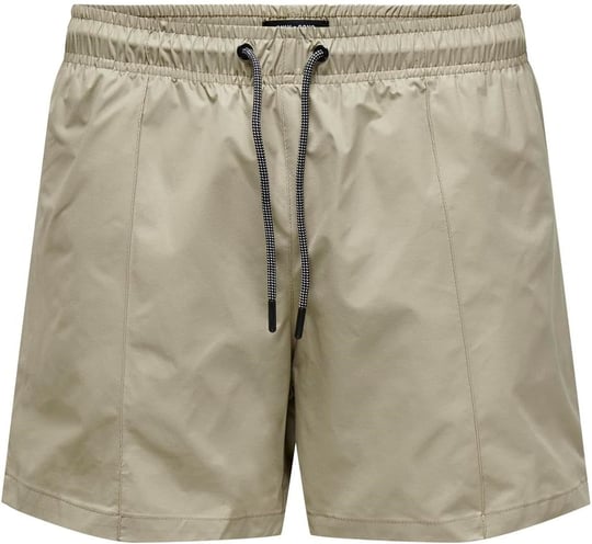 Only & Sons ONSTED LIFE SWIM SHORT SOLID PIPING Tek Parça Mayo Erkek