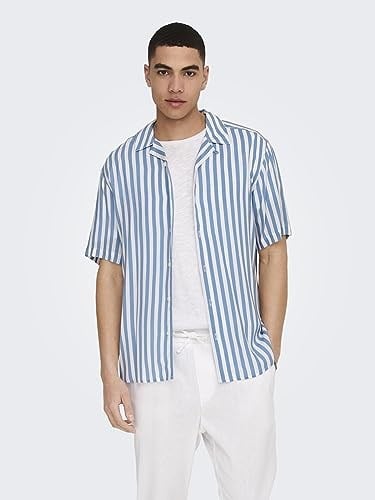 Only & Sons ONSWAYNE LIFE SS VISCOSE SHIRT NOOS Erkek Gömlek