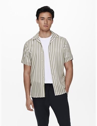 Only & Sons ONSWAYNE LIFE SS VISCOSE SHIRT NOOS Gömlek Erkek