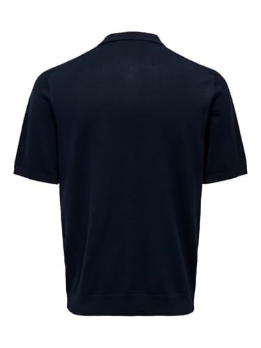 Only & Sons ONSWYLER LIFE REG 14 SS ZIP POLO KNIT Triko Erkek