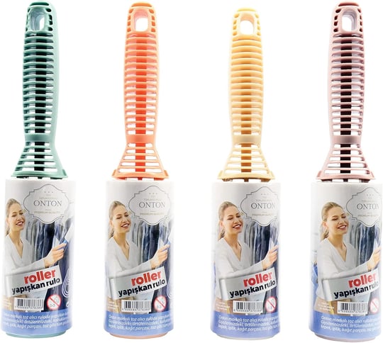 onton MyClean Tüy Toplama Yapışkan Rulo 60 Yaprak, beyaz