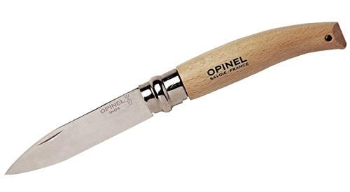 Opinel Inox 8 No Kayın Saplı Paslanmaz Bağ Çakısı