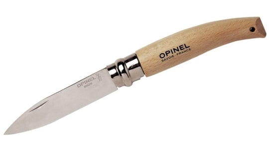 Opinel Inox 8 No Kayın Saplı Paslanmaz Bağ Çakısı