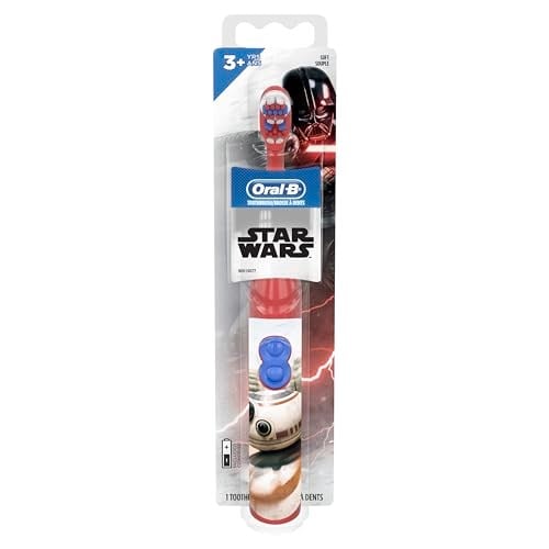 Oral-B Çocuk Elektrikli Tootshbrush, 1 Diş Fırçası Başlığı, Pille Çalışır, Nazik Temizlik İçin Ekstra Yumuşak Kıllar, 3 Yaş ve Üzeri