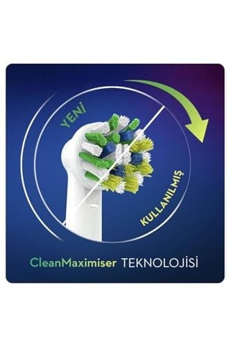 Oral-B Cross Action 3+1 Cleanmaximizer Teknolojili Yedek Fırça Başlığı