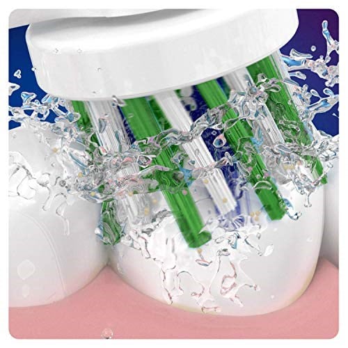 Oral-B CrossAction fırça başlığı, CleanMaximiser kıllı, bütünsel ağız temizliği için, 10 adet - Seçenekler: 8 adet, 10 adet
