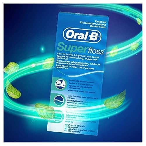Oral-B Diş İpi Super Önceden Kesilmiş 50 Adet
