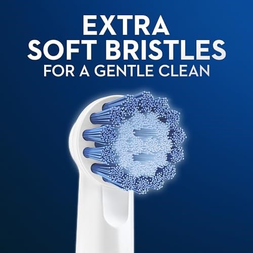 Oral-B Hassas Diş eti Bakımı Elektrikli Diş Fırçası Yedek Fırça Başlıkları, 6 Adet