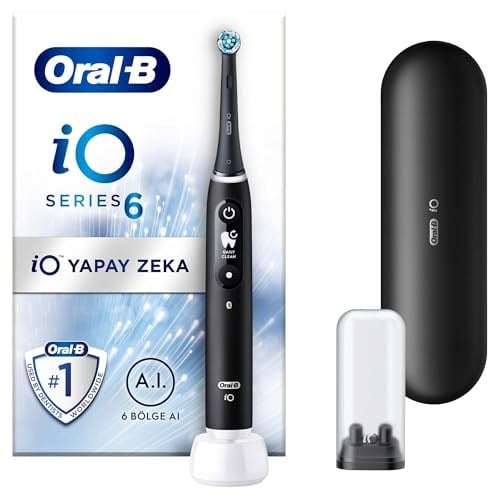 Oral-B iO - 6 Şarjlı Diş Fırçası, Siyah