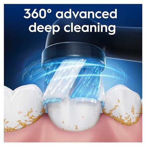 Oral-B iO Ultimate Clean diş fırçası başlıkları, siyah, 0,032 kg