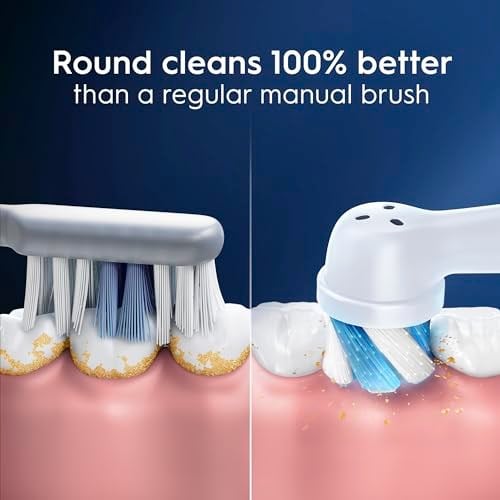 Oral-B iO Ultimate Clean Yedek Fırça Başlıkları, Beyaz, 2 Adet