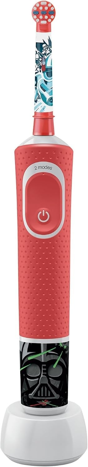 Oral-B Kids Electric Toothbrush - Star Wars - suitable from 3 years, offers gentle and effective cleaning