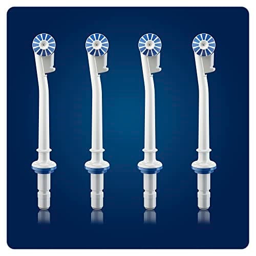 Oral-B OxyJet takma başlığı, yenilikçi mikro hava kabarcığı teknolojisi ile hedefli temizlik için, 4 adet, ED17-4, çok renkli