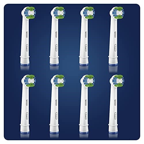 Oral-B Precision Clean elektrikli diş fırçası başlığı, optimum diş bakımı için CleanMaximiser kıllı, 8 adet (tekli paket)