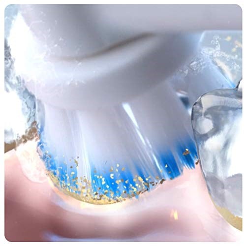 Oral-B Teen elektrikli diş fırçası/elektrikli diş fırçası, 3 temizleme modu, diş bakımı için Sensitiv ve Bluetooth uygulaması dahil, Ortho-Care diş telleri için takma fırçası, Braun tarafından