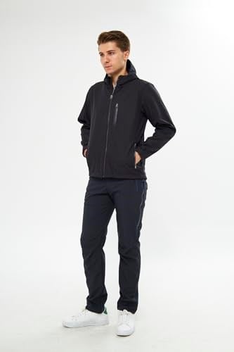 Orange Safety Softshell Gri Mont Ceket