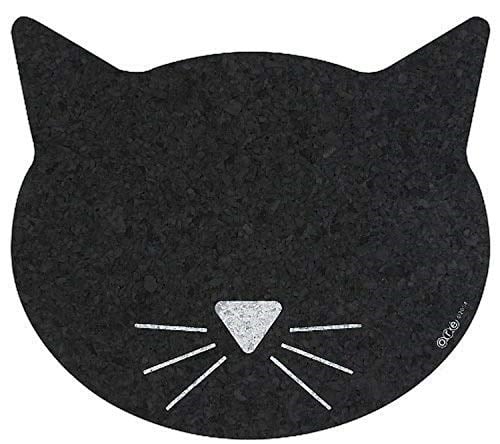 ORE Pet Kedi yüzlü geri dönüştürülmüş kauçuktan servis altlığı