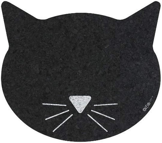 ORE Pet Kedi yüzlü geri dönüştürülmüş kauçuktan servis altlığı