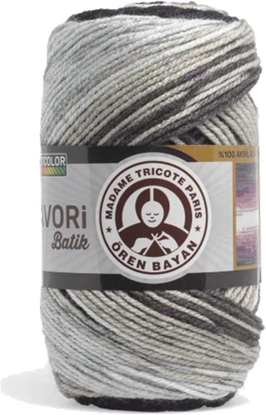 Ören Bayan Favori Batik El Örgü Ipliği 100 Gr 904