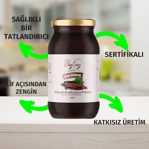 Organic Windy Valley Keçiboynuzu Pekmezi Özü / ECOCERT Sertifikalı (380gr)