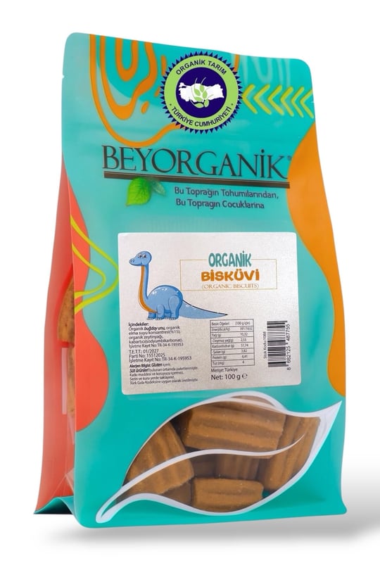 Organik Bebe Bisküvisi 100gr