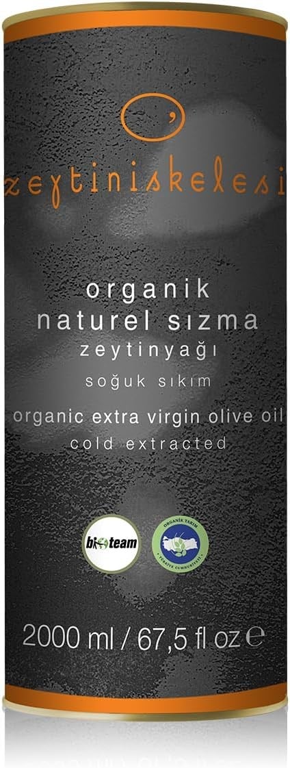 Organik Natürel Sızma Zeytinyağı 2000 ml Teneke