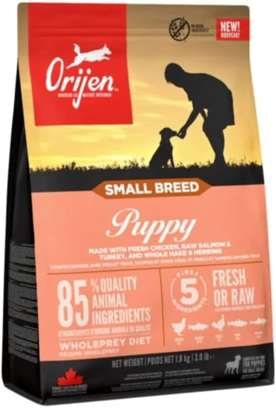 Orijen Puppy Small Breed Dog Food 1,8 kg – Küçük Irk Yavru Köpekler İçin