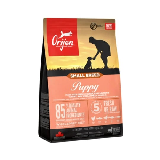 Orijen Puppy Small Breed Dog Food 1,8 kg – Küçük Irk Yavru Köpekler İçin