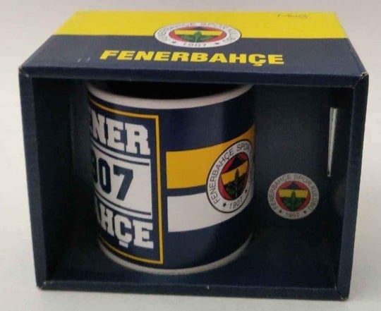 Orijinal Fenerbahçe Lisanslı Bardak Kupa Takımına Katkı veren 1 Kalite Seramik Kahve Çay içme Kupası