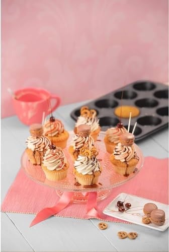 Orret Home 12’li Muffin ve Cupcake Fırın Tepsisi – Yapışmaz Metal Kek Kalıbı, 12 Gözlü Muffin Kabı, Cup Cake Pişirme Tepsisi, Fırın Uyumlu Kek Kalıbı - Seçenekler: 6 Gözlü, 12 Gözlü