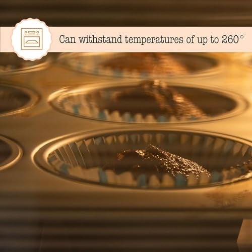 Orret Home 12’li Muffin ve Cupcake Fırın Tepsisi – Yapışmaz Metal Kek Kalıbı, 12 Gözlü Muffin Kabı, Cup Cake Pişirme Tepsisi, Fırın Uyumlu Kek Kalıbı - Seçenekler: 6 Gözlü, 12 Gözlü
