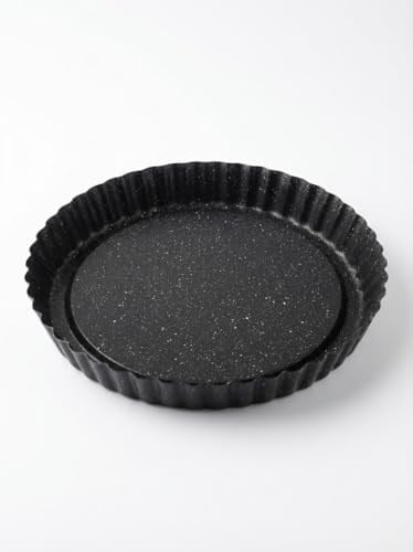 Orret Home 28 cm Granit Turta Kalıbı – Yapışmaz Yüzeyli Yuvarlak Fırın Tepsisi | Kek, Tart ve Turta Pişirme Kalıbı (28 Cm Turta) - Seçenekler: 28 Cm Turta, 26 Cm Dilimli, 26 Cm Rüzgargül, 26 Cm Tartr
