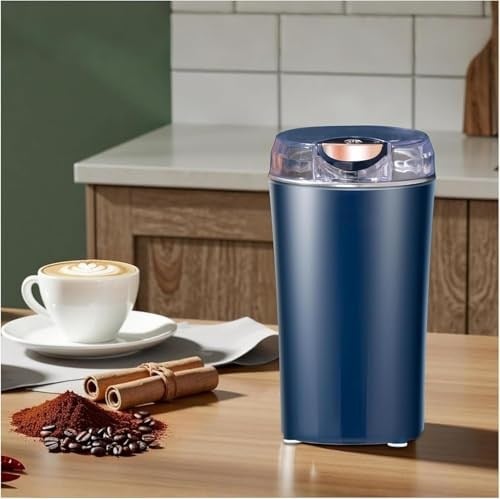 Orret Home Elektrikli Kahve ve Baharat Değirmeni – 28000 RPM Güçlü Motor, Paslanmaz Çelik Yapı, Geniş Hazne, Yedek Bıçak Hediyeli, Mama ve Lapa Yapımı İçin Çok Amaçlı Otomatik Öğütücü