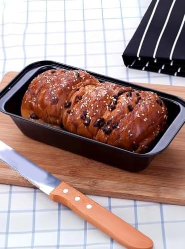 Orret Home Metal Baton Kek ve Ekmek Kalıbı, Teflon Kaplı Tost Ekmeği Kalıbı, Yapışmaz Yüzey, Dayanıklı ve Çok Yönlü Pişirme Aksesuarı (27 Cm)