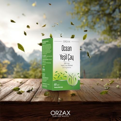 Orzax Ocean Green Tea 500 Mg 60 Kapsül
