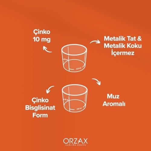 Orzax Ocean Picozinc Şurup 150 Ml