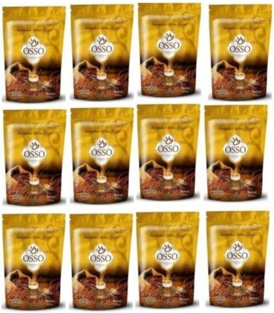 Osso Osmanlı Kahvesi 8 Karışımlı 200 Gr 12 Adet