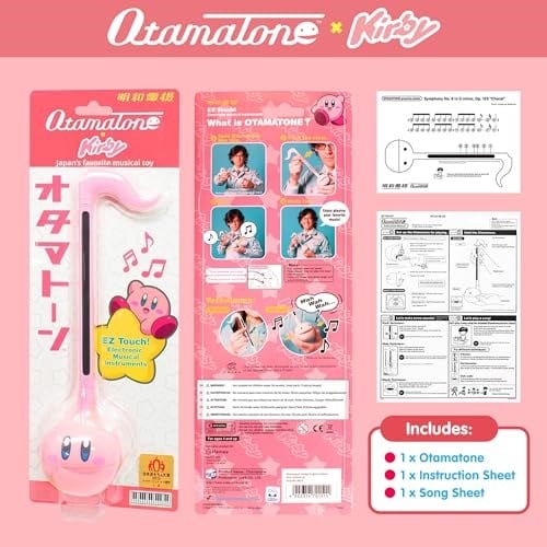 Otamatone Regular Elektronik Müzik Enstrümanı (Kirby)