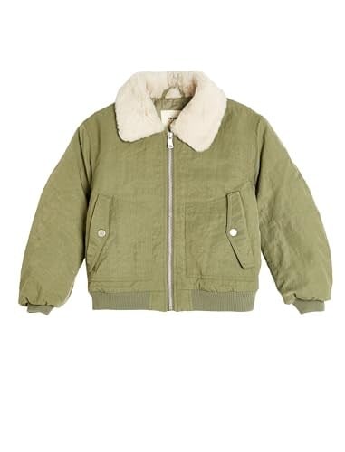 Oversize Bomber Ceket Peluş Yakalı Cep Detaylı