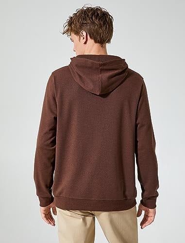 Oversize Hoodie Kolej İşlemeli Uzun Kollu