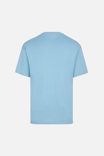 OVERSIZED FIT VANEDA LOGO BASIC TSHIRT MAVI
