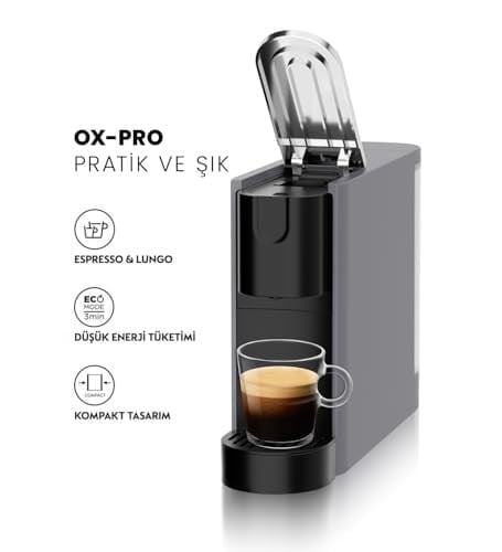 Ox-Pro Espresso Kapsül Kahve Makinesi