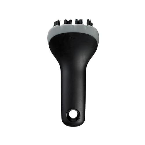OXO 1312480 Good Grips elektrikli ızgaralar ve sandviç üreticileri için ızgara fırçası, siyah, 15 x 7,6 x 7,6 cm